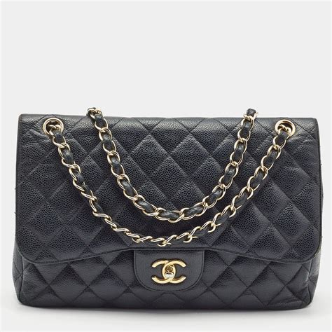 chanel caviar leather cc flap bag|Flap Bags .